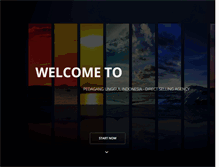 Tablet Screenshot of pedagangunggul.com